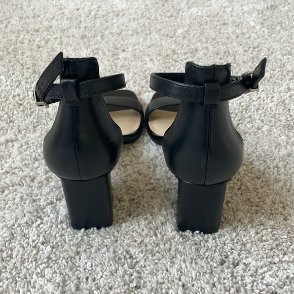 Vince Camuto Black Block Heel Sandals - Picture 2 of 4